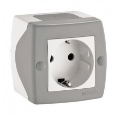 Elektrik yuvası N1, dərin-torpaqlamalı, divar üstü, model: Octans, Mono Electric- Türkiyə